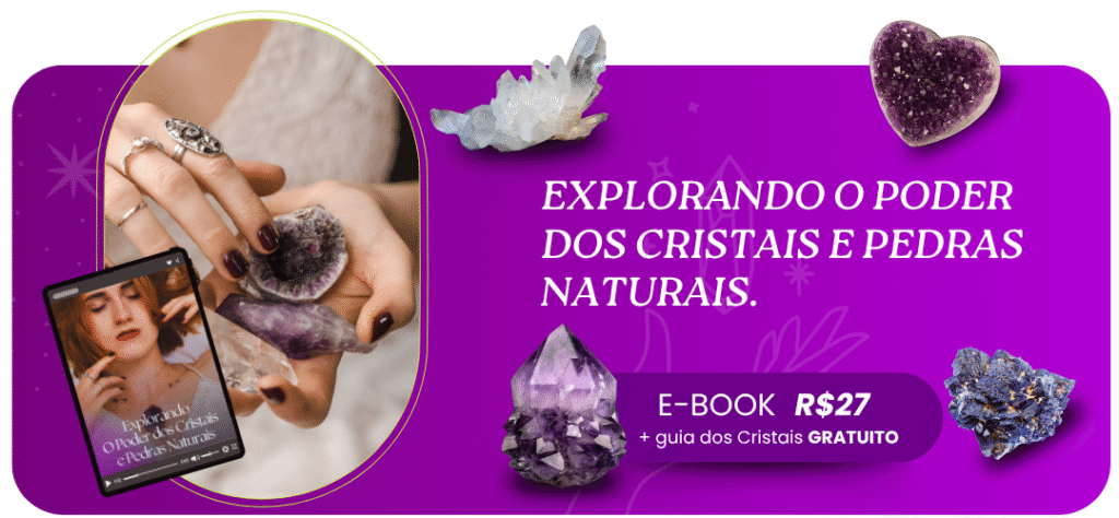 Botão roxo da Mística Mania com chamada para conversar no WhatsApp
